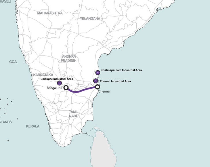 Chennai Bengaluru Industrial Corridor (CBIC)